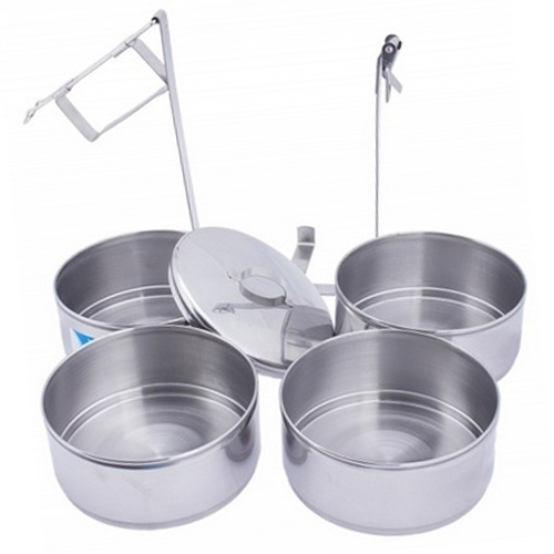 Camen INOX cao cấp 4 ngăn Kim Cương