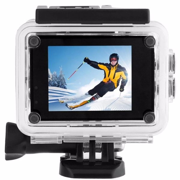 Camera hành trình thể thao 4K Ultra HD 1080p có remote chống nước