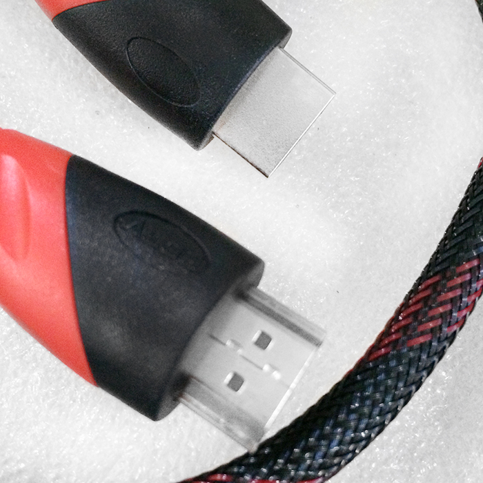 Cáp 2 đầu HDMI 1.4V dây dù tròn dài 1.4m kết nối TV