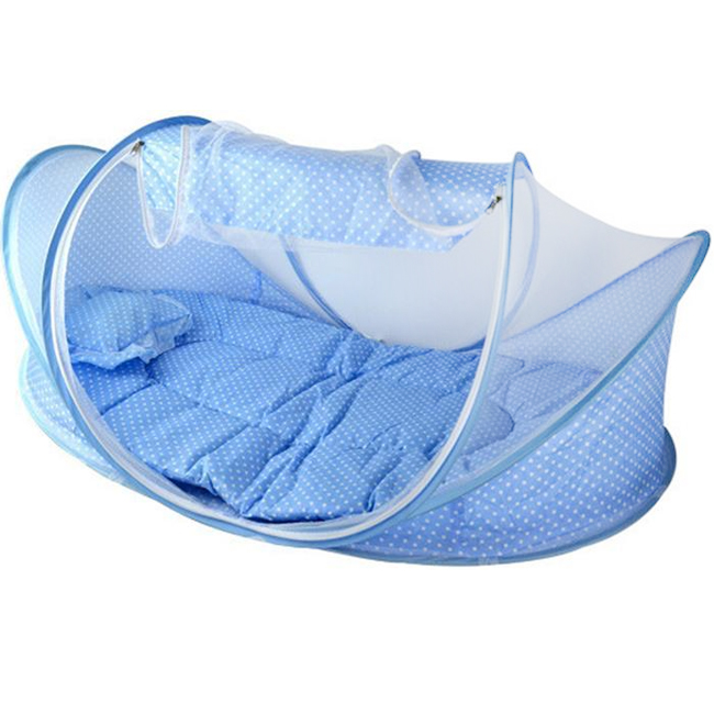 Bộ Chăn Gối Màn chống muỗi có nhạc cho bé loại 1