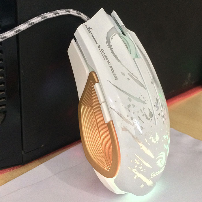 Chuột GAME Bostons GM100 LED đổi màu siêu ngầu