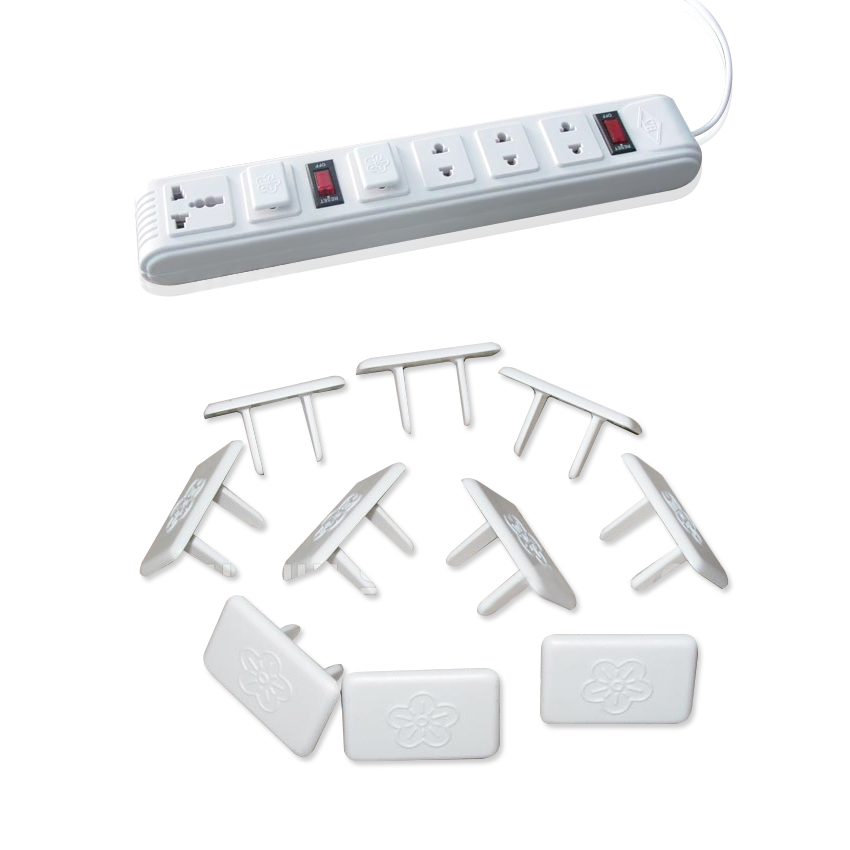 Bộ 10 nắp đậy ổ cắm điện