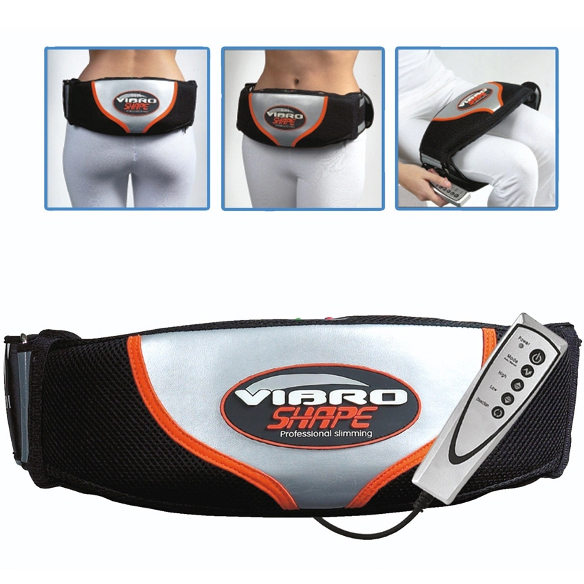 Đai massage nóng & rung Vibro Shape (Đen)