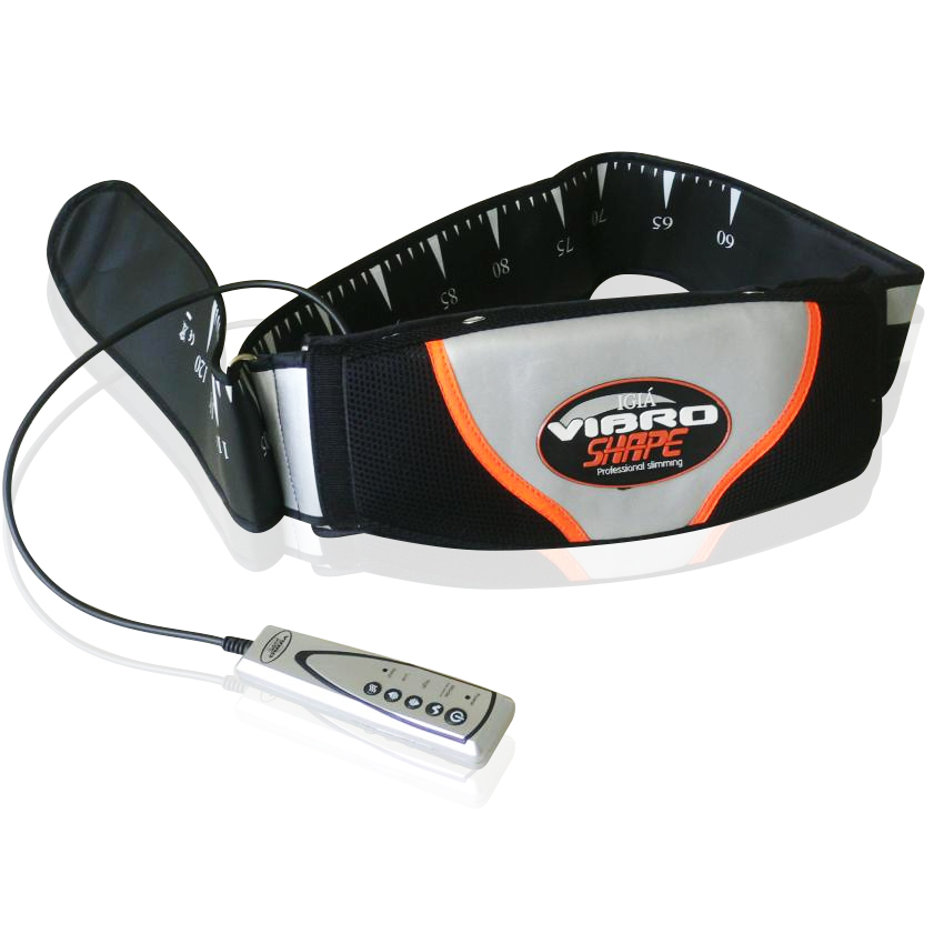 Đai massage nóng & rung Vibro Shape (Đen)