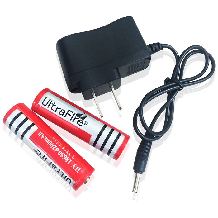 Đèn Led đội đầu 3 bóng siêu sáng T6 kèm 2 pin