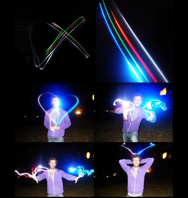 Bộ 2 đèn Led đeo ngón tay phát sáng (nhiều màu)