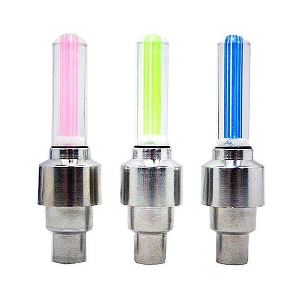 Bộ 2 đèn Led gắn van bánh xe đạp