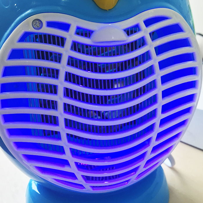 Đèn ngủ bắt muỗi hình Angry Bird Hiên Hoa (Xanh)