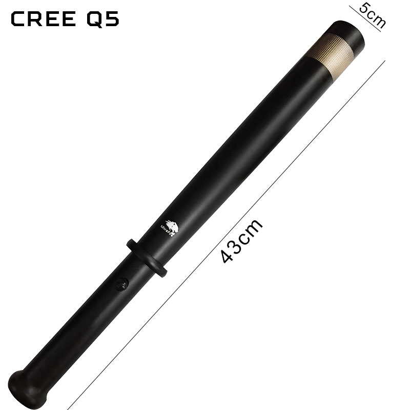 Đèn pin phòng vệ Led Q5 2 chế độ sáng (43cm)