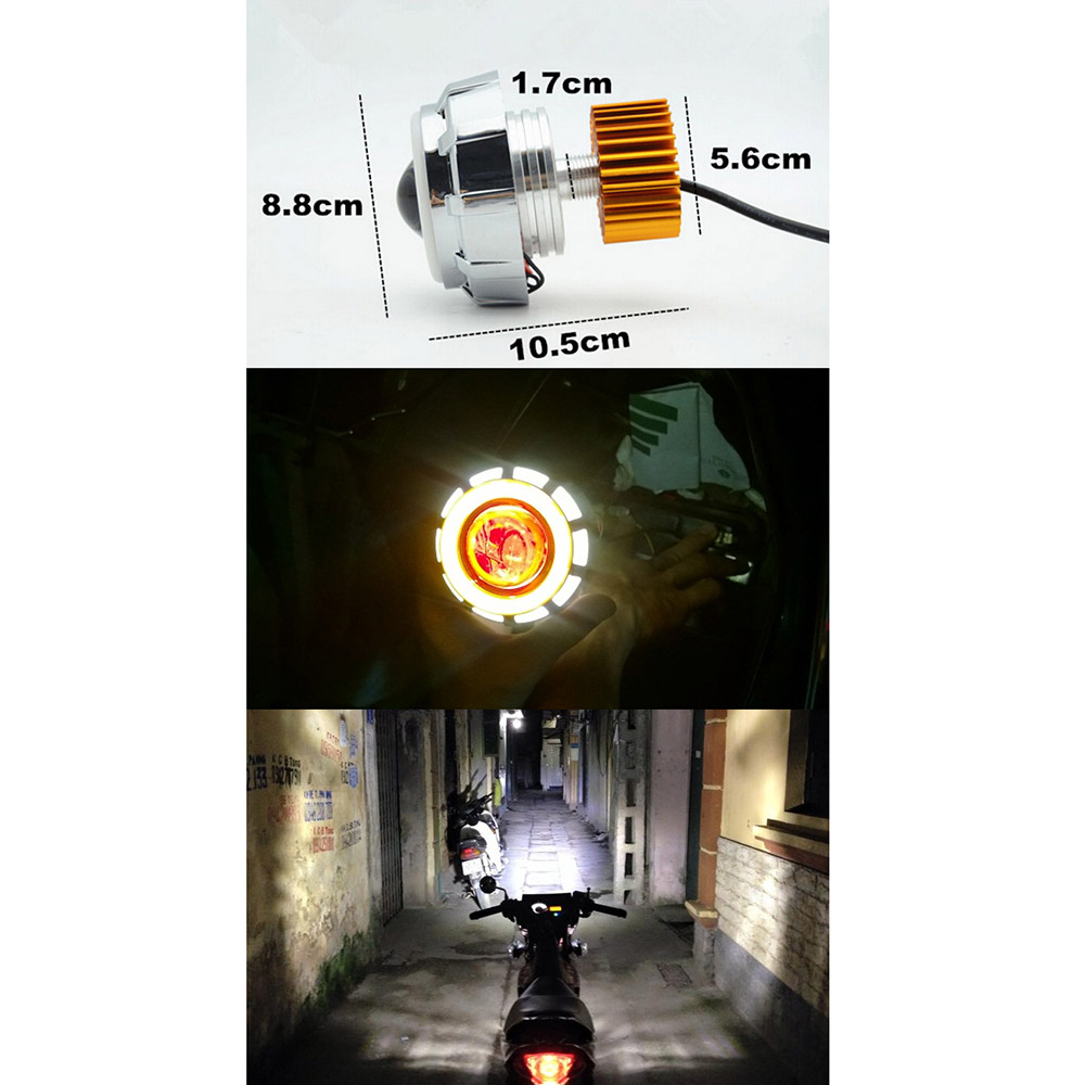 Đèn trợ sáng Led H14 King Mart cho xe máy
