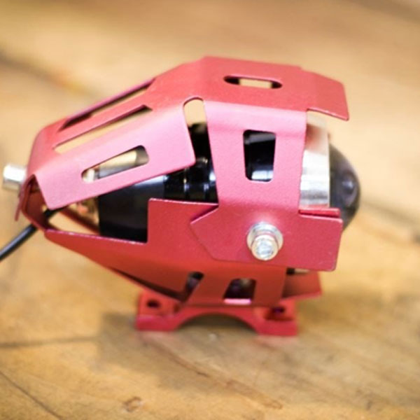 Bộ 2 đèn Led trợ sáng U5 cho xe máy (Đỏ)