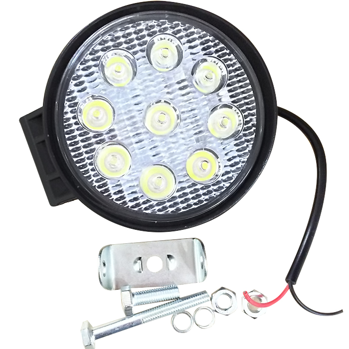 Đèn xe 9 led tròn