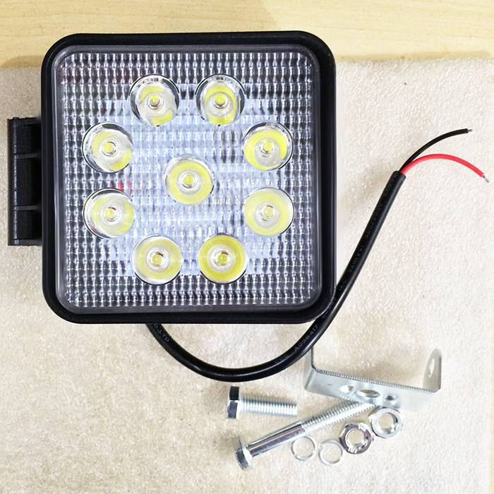 Đèn xe 9led vuông