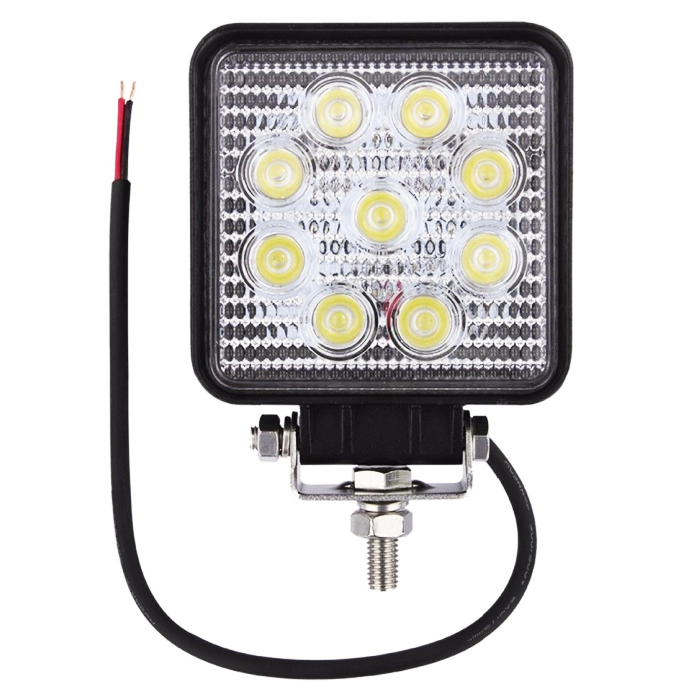Đèn xe 9led vuông