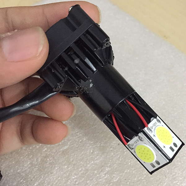 Đèn pha xe máy 3 tim Led siêu sáng