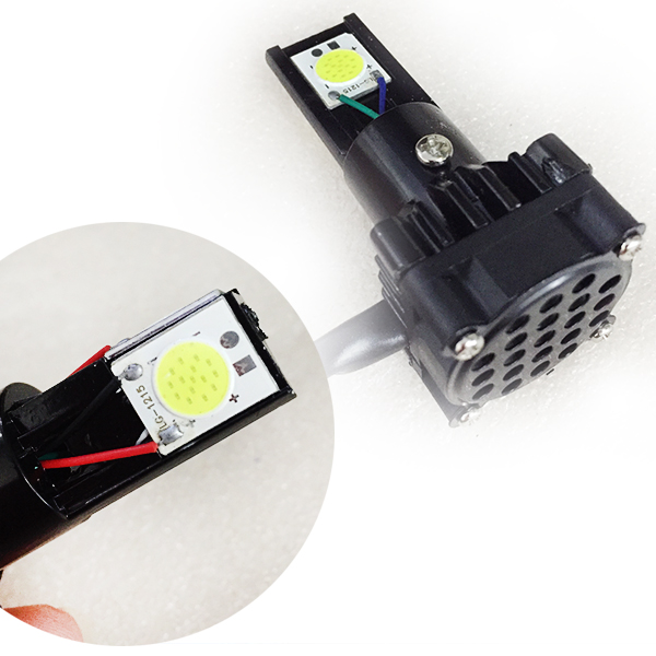 Đèn pha xe máy 3 tim Led siêu sáng