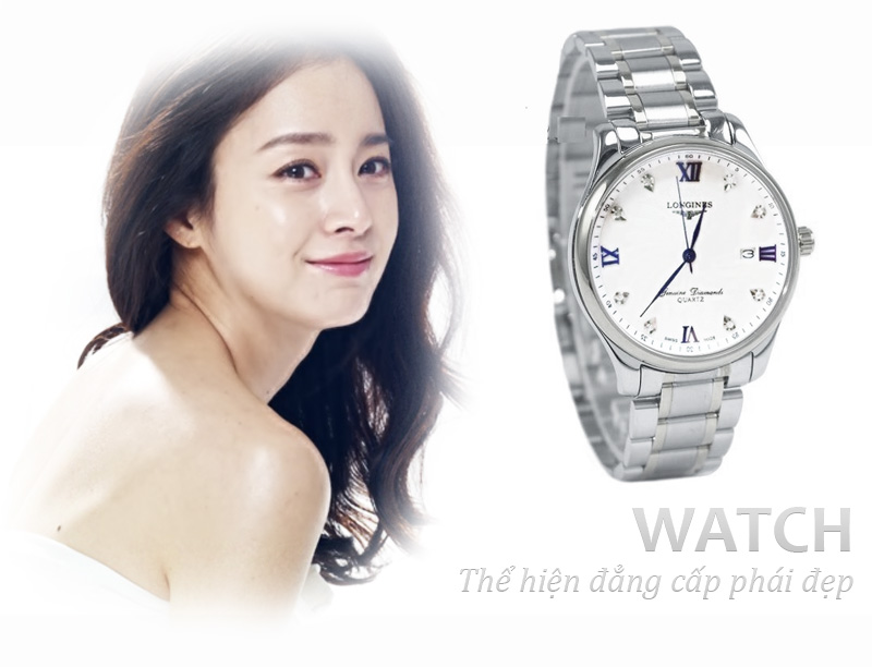 Đồng hồ nữ dây inox