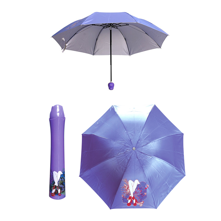 Dù xinh hoa hồng trong chai độc đáo