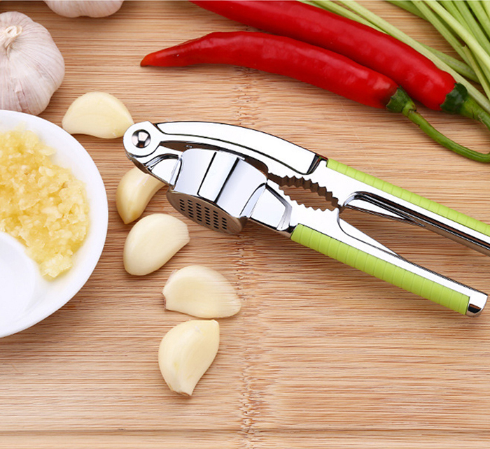Dụng cụ bấm ép và đập dập hành tỏi bằng inox