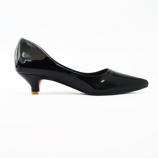 Giày cao gót mũi nhọn 3cm size 36 (Đen)