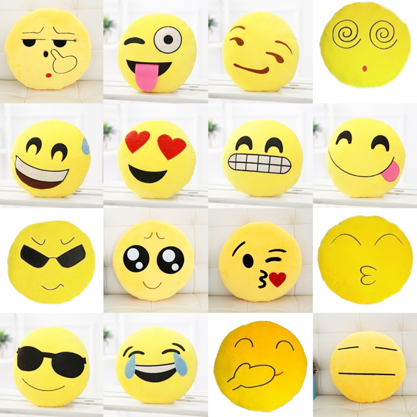 Bộ 2 gối Emoji cảm xúc