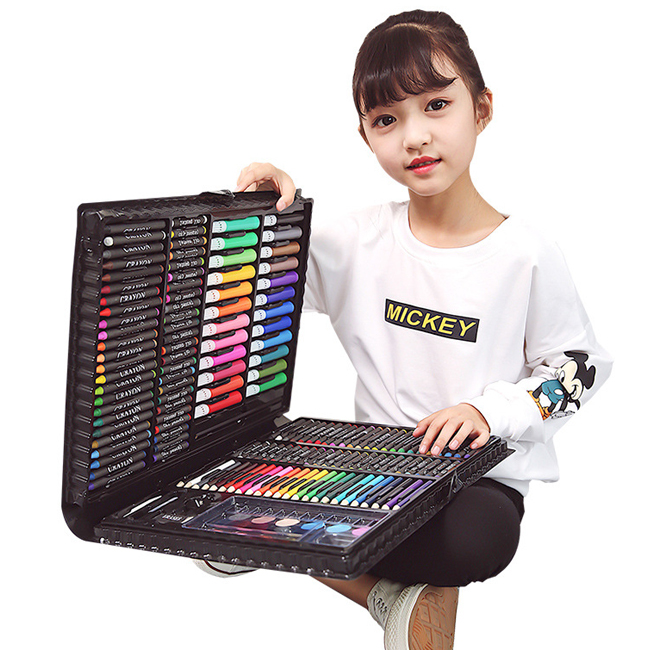 Hộp bút chì màu 150 chi tiết cho bé