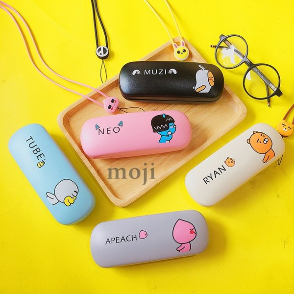 Hộp đựng kính họa tiết - dễ thương