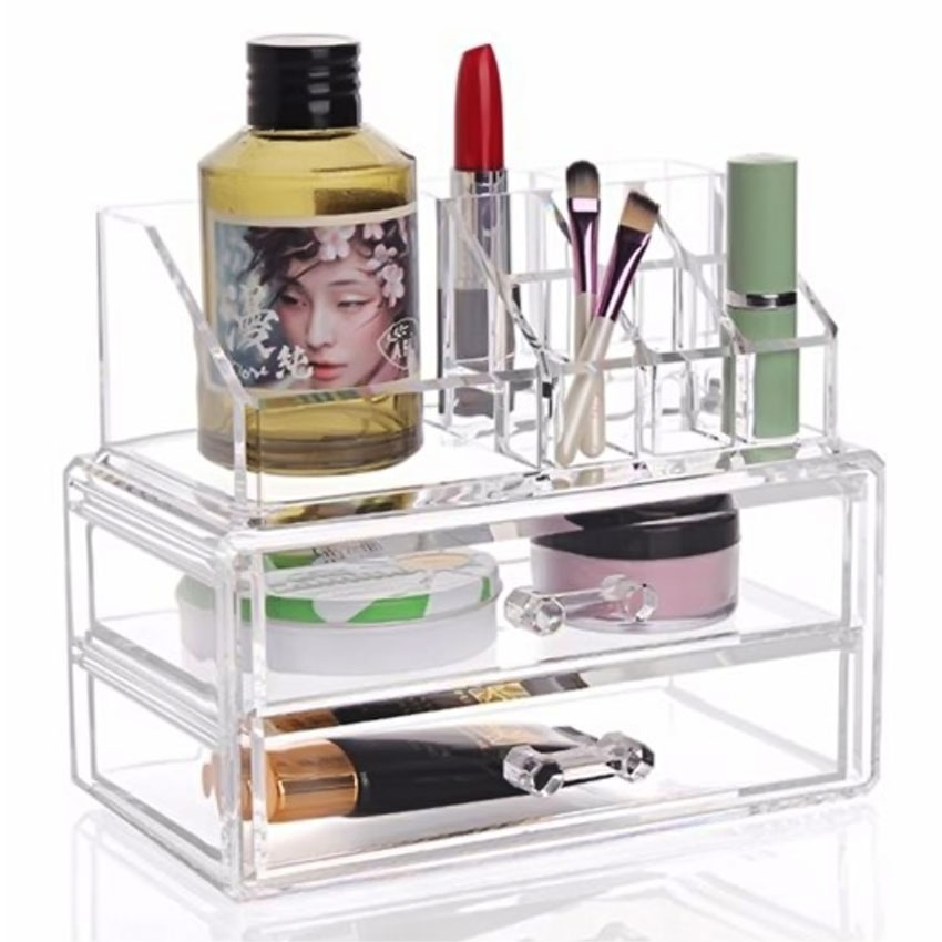 Kệ đựng mỹ phẫm 3 tầng