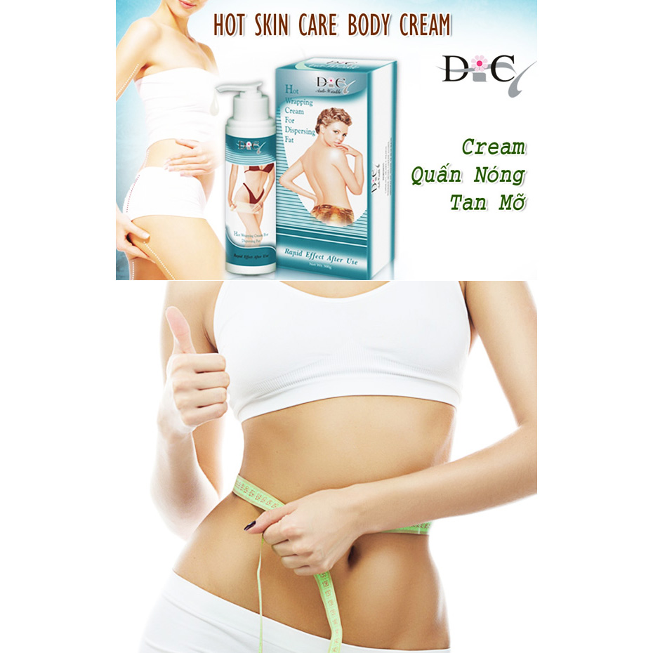 Kem quấn nóng tan mỡ Hot Skin Care Body DiC 281