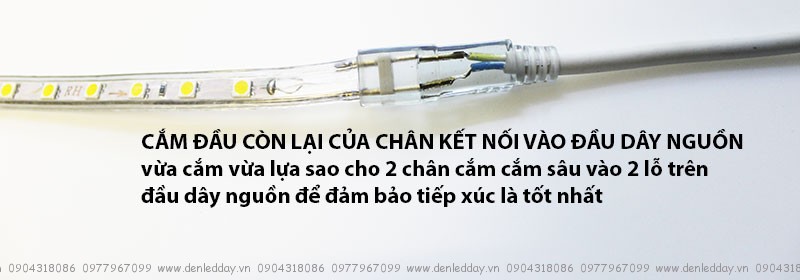 Nguồn cho Đèn led dây 220V