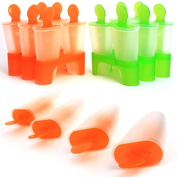 Khuôn 6 que làm kem tiện lợi