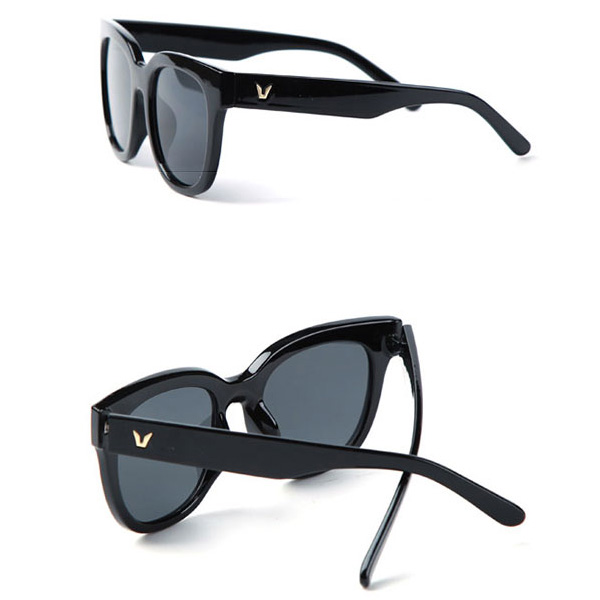 Kính mát phong cách Hàn Quốc cao cấp logo chữ V