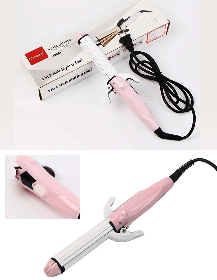 Máy làm tóc 4 in 1 đa năng Mermaid 011 uốn duỗi bấm