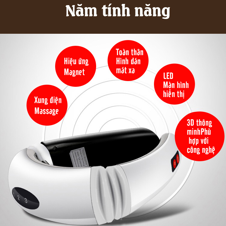 Máy massage cổ vai gáy 3D KL-5830