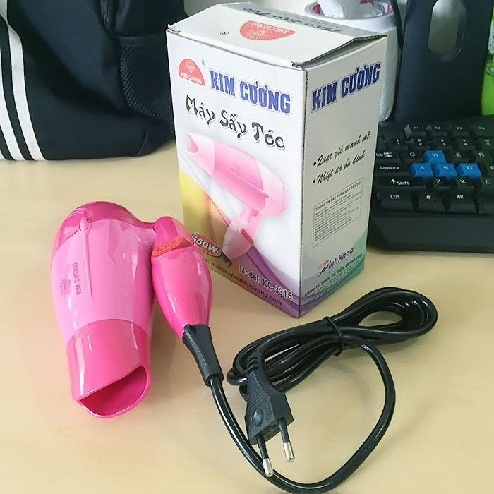 Máy sấy tóc Kim Cương KC-3315 công suất 650W