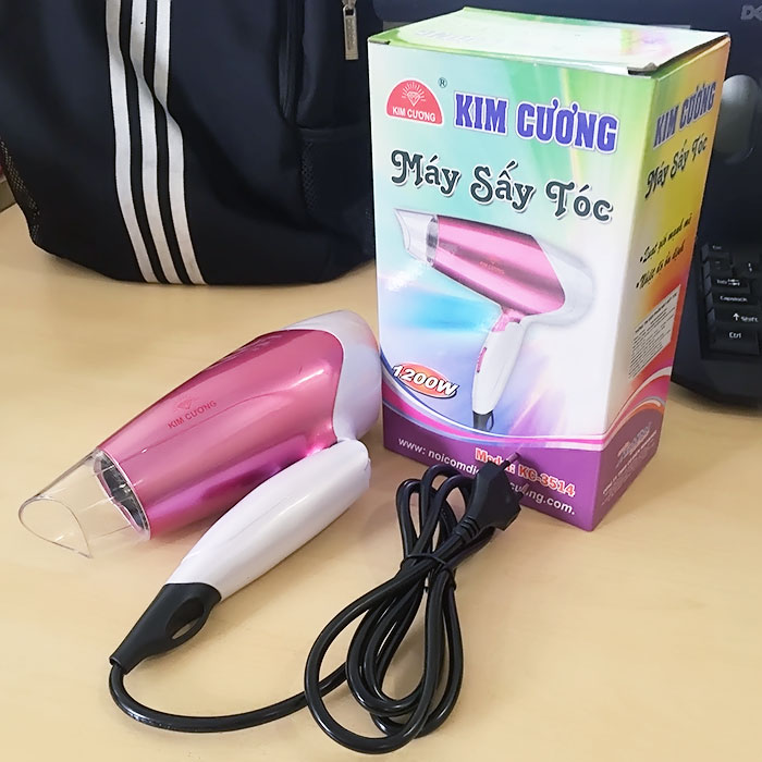 Máy sấy tóc Kim Cương KC-3514 công suất 1200W
