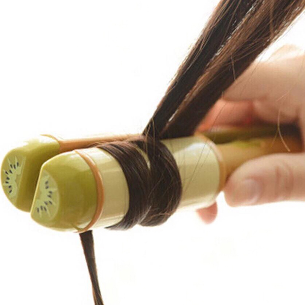 Máy uốn duỗi trái cây mini 2 trong 1 Kemei