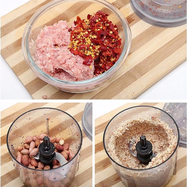 Máy xay sinh tố 2 lưỡi xay hoa quả, thịt, xay đá đa năng