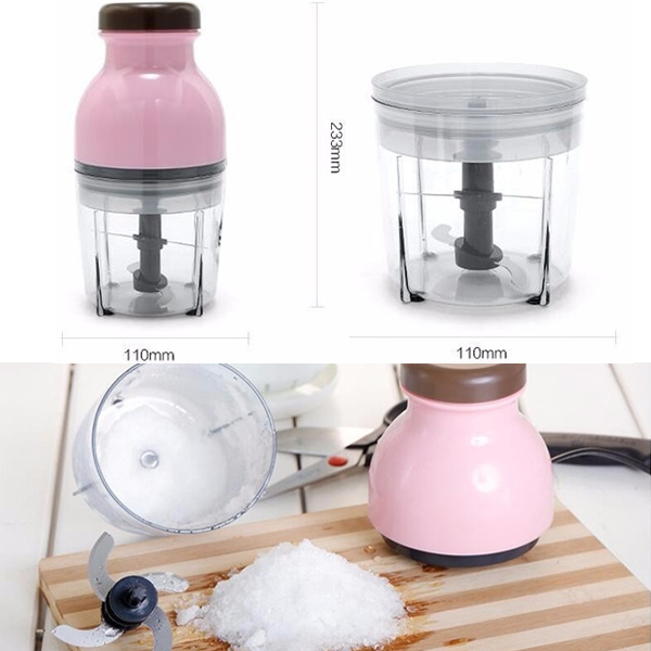 Máy xay sinh tố 2 lưỡi xay hoa quả, thịt, xay đá đa năng