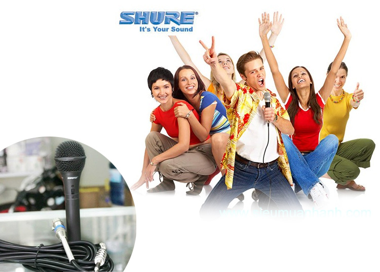 Bộ 2 Micro Shure SM-959 hát Karaoke âm thanh cực hay
