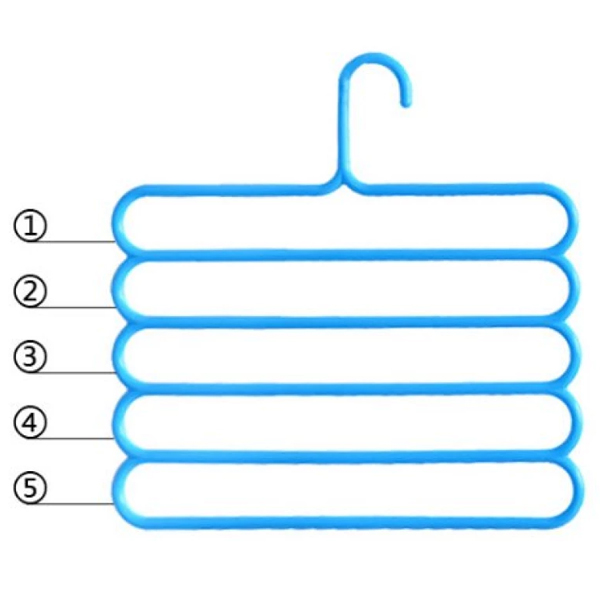 Bộ 2 móc phơi đồ đa năng 5 tầng