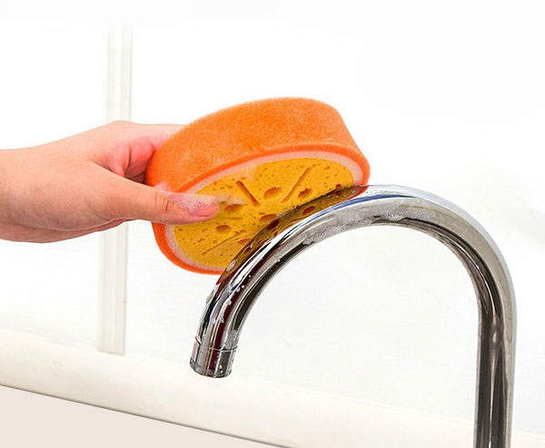 Bộ 4 Bông mút rửa chén hình trái cây