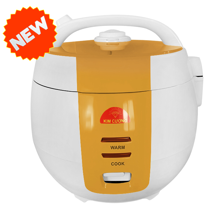 Nồi cơm điện nắp liền 1.2 lít Kim Cương 1.2LG