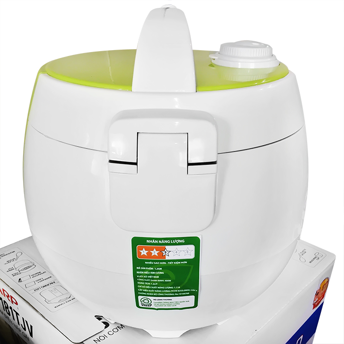 Nồi cơm điện nắp liền 1.2 lít Kim Cương 1.2LG