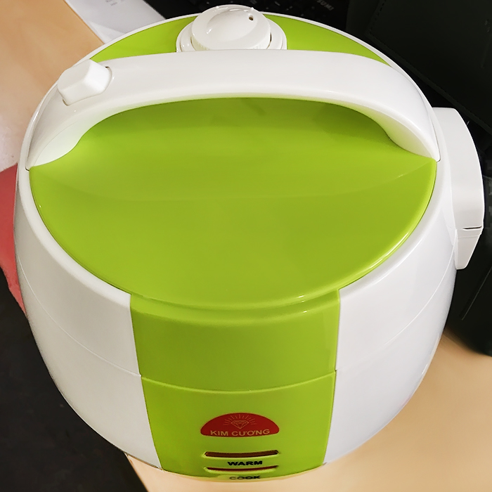 Nồi cơm điện nắp liền 1.2 lít Kim Cương 1.2LG