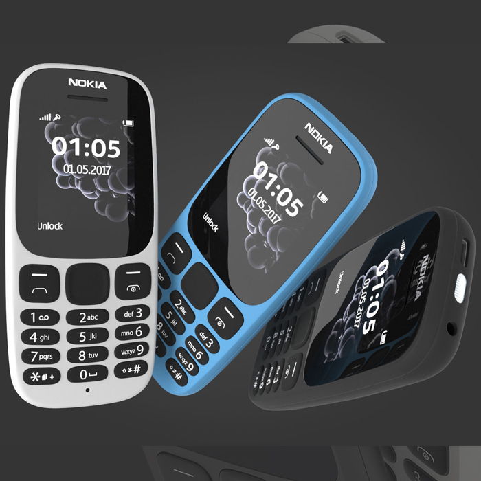 Bộ 5 Điện thoại Nokia 105 1 SIM (2017)