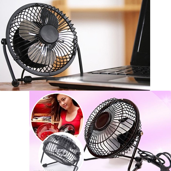 Quạt lồng sắt USB Mini 360 độ tiết kiệm điện