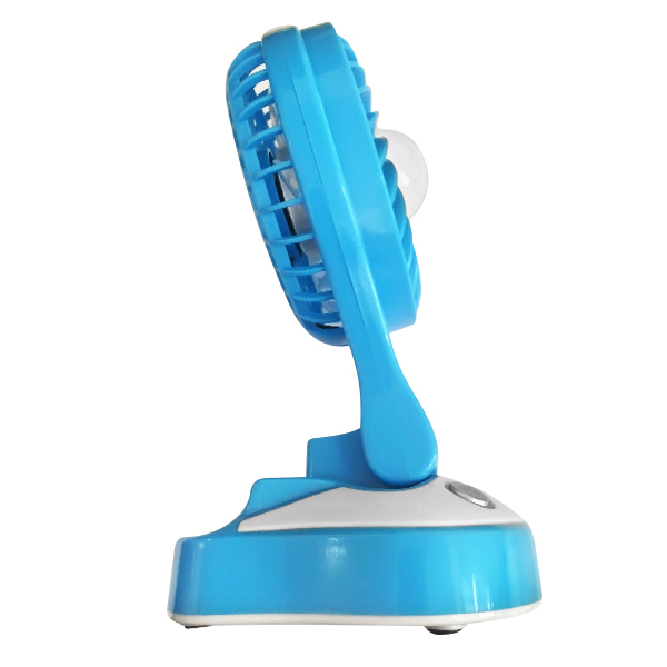 Quạt sạc tích điện YX-102 có đèn Led chiếu sáng thế hệ mới