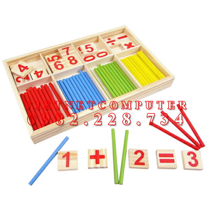 BỘ QUE TÍNH HỌC TẬP CHO BÉ