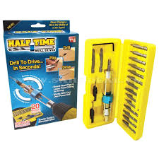 Bộ mũi khoan half time drill driver